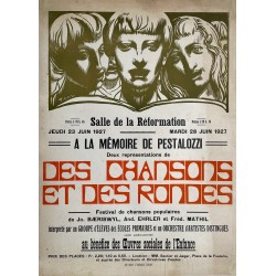 Pierre-Eugène Vibert. Des chansons et des rondes, Genève. 1927.