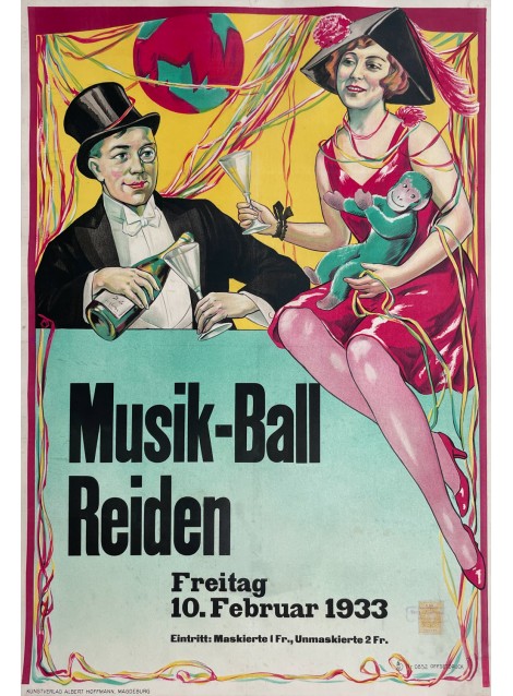 Musik-Ball Reiden. 1933.