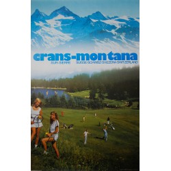 Crans-Montana sur Sierre. Télès Deprez. 1983.