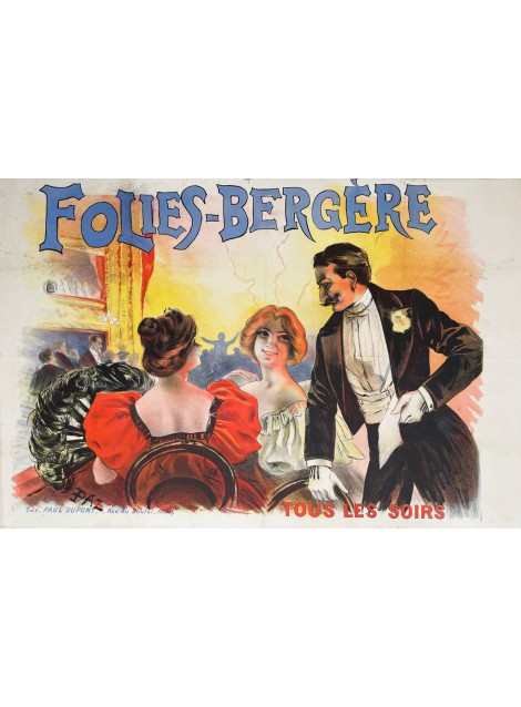 Jean de Paleologue (PAL). Folies-Bergère. Ca 1900.