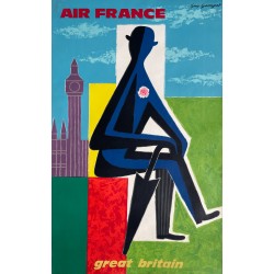 Guy Georget. Air France. Great Britain. 1963