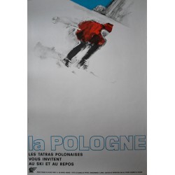 Ski en Pologne. Maciej Urbaniec. 1967.