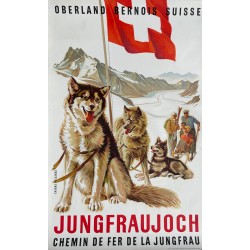 Edward Weber. Jungfraujoch. Ca 1946.