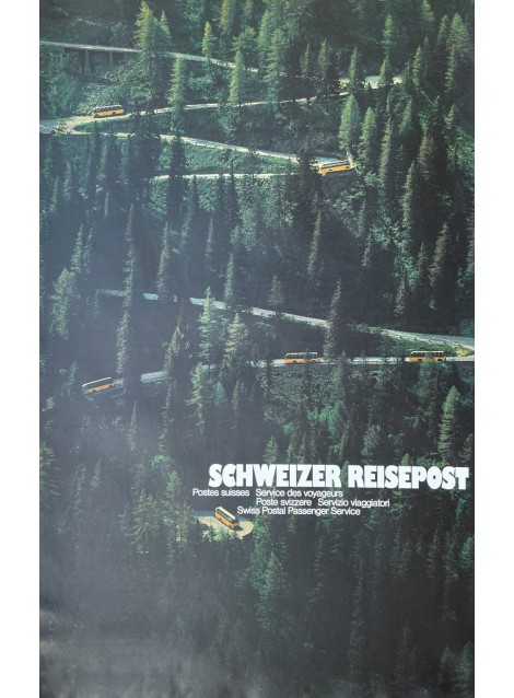 Schweizer Reisepost. Ca 1975.