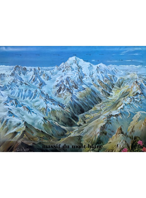 Pierre Novat. Massif du Mont-Blanc. 1977.
