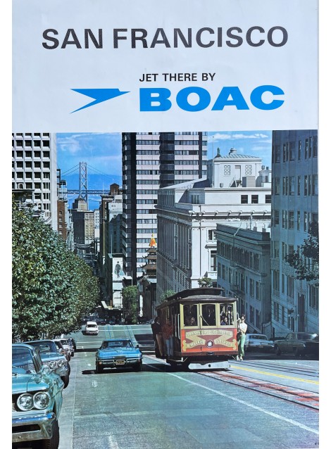 BOAC. San Francisco. Ca 1970.