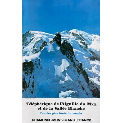 Téléphérique de l'Aiguille du Midi. 1980