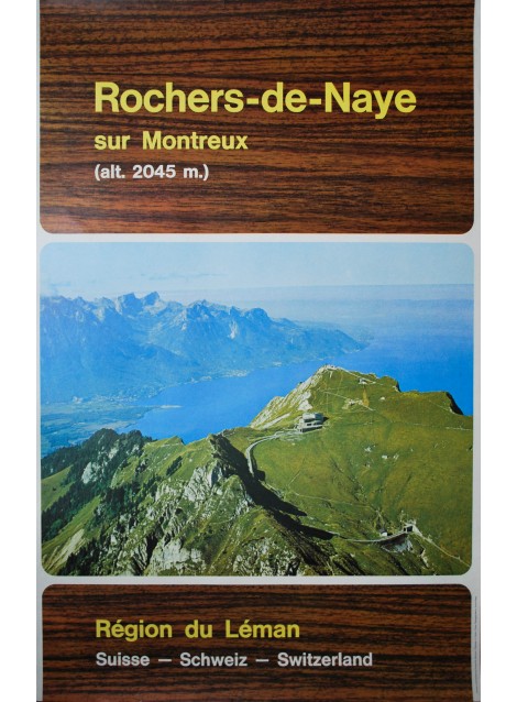 Rochers de Naye. A. Dutoit. 1960.