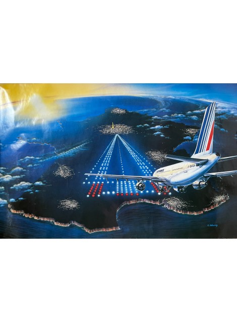 C. Delaunay. Air France. 1983.