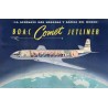 BOAC Comet Jetlliner. Ca 1952.