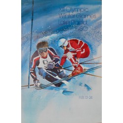 Olympc Winter Games, Lake Placid. John GALLUCCI. 1980.