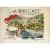 Grand Hôtel Couttet, Chamonix. Vers 1890.