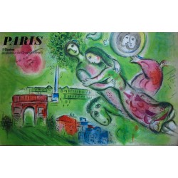 Marc Chagall. Paris, L'Opéra. 1965.