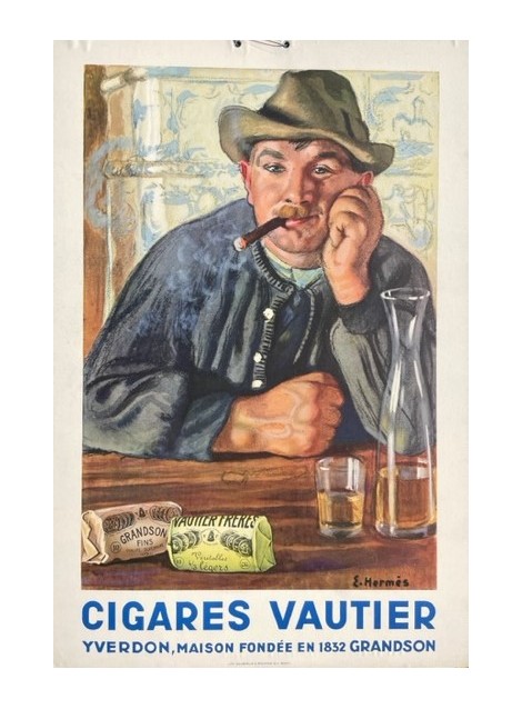 Eric Hermès. Cigares Vautier. Ca 1935.
