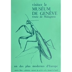 Visitez le Muséum de Genève. Vers 1980.