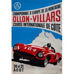 Course de côte Ollon - Villars. 1969.