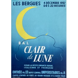Maurice Collet. Bal au Clair de Lune, Genève. 1937.