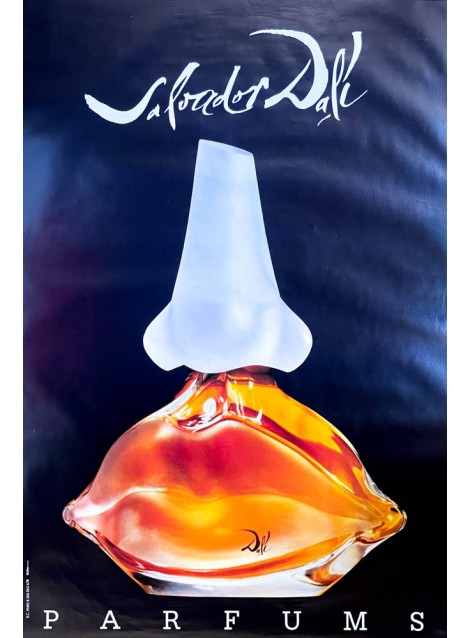 D'après Salvador Dali. Parfums. Vers 1990.