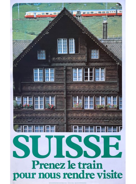 Suisse. Prenez le train. Ca 1970