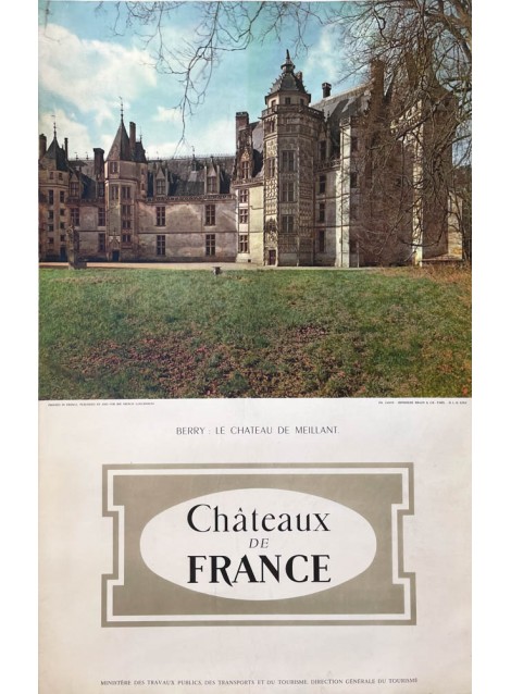 Ph. Jahan. Chateaux de France, Château de Maillant. Ca 1960