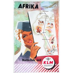 Frans Mettes. KLM Afrika. 1954.