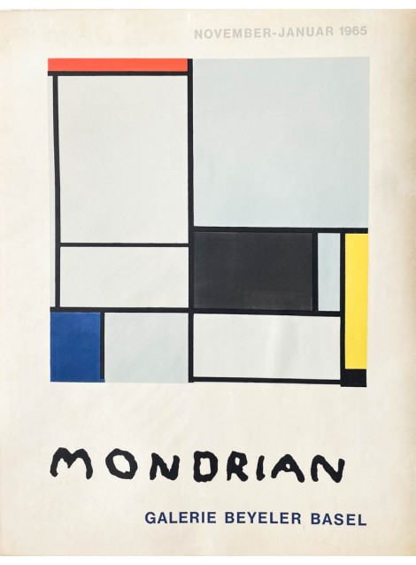 Mondrian. Galerie Beyeler Basel. 1965.