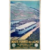 Route ferrée des Alpes. PLM. 1936.