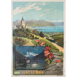 Lac Léman. François Hugo d'Alési. 1895.