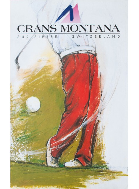 Crans Montana. Jean-Marie Grand. 1992.