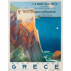 Grèce, Mont Athos. Corny. 1949. 