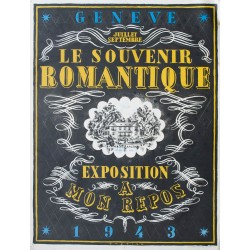 Le souvenir romantique. Geo Fustier. 1943.