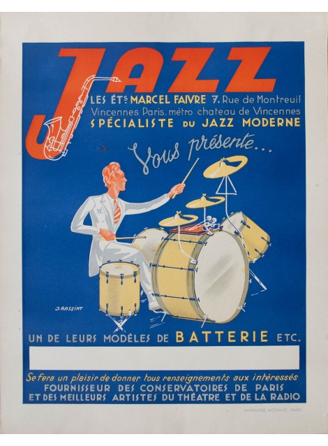Jazz. James Rassiat. 1945.