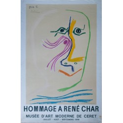 Hommage à René Char. Pablo PICASSO. 1969.