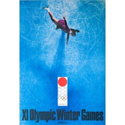 XI Olympic Winter Games Sapporo. Yusaku KAMEKURA. 1972.