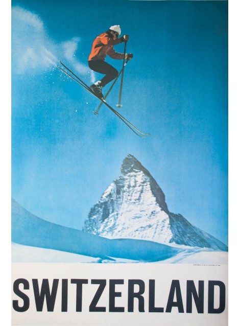 Switzerland. Alfred PERREN-BARBERINI. Vers 1965.