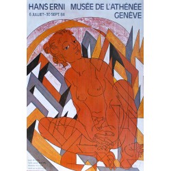 Hans Erni. Exposition Musée de l'Athénée, Genève. 1984.