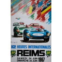 Michel Béligond. 12 Heures internationales, Reims. 1967.