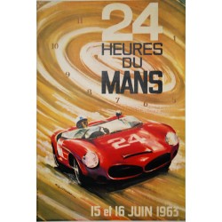 Guy Leygnac. 24 Heures du Mans. 1963.