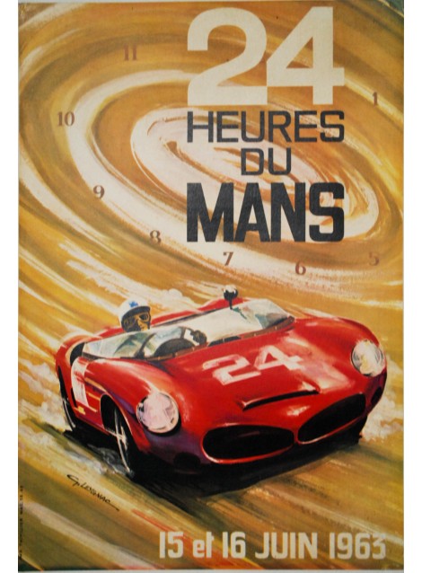 Guy Leignac. 24 Heures du Mans. 1963.
