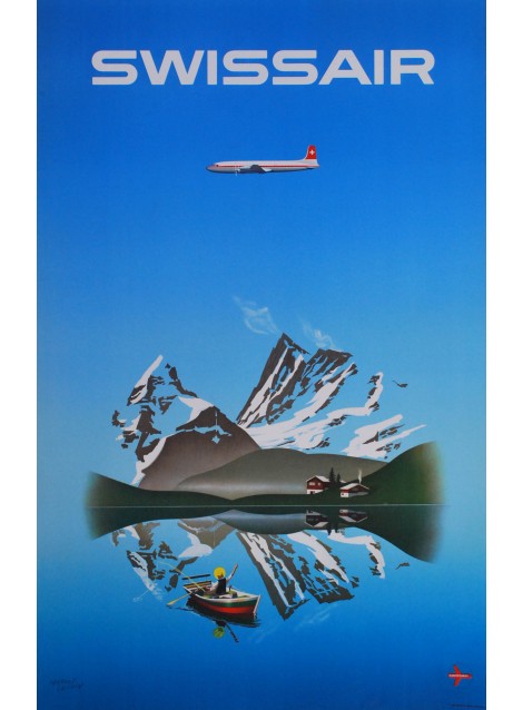 Swissair, Herbert Leupin, 1958