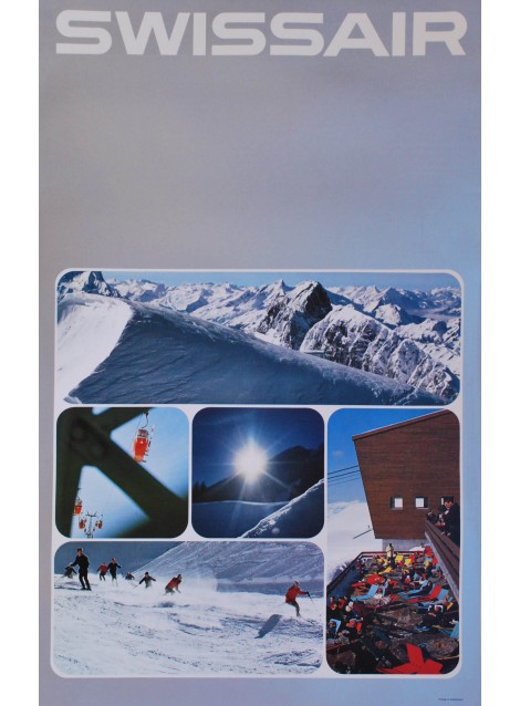 Swissair [Ski]. Vers 1970.