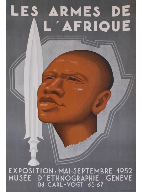 Philippe de Chastonay. Les armes de l'Afrique. 1952.