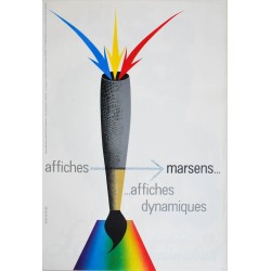 Erik Nitsche. Affiches Marsens. 1958.