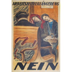 Florentin Moll. Arbeitszeitverlängerung Nein. 1924.