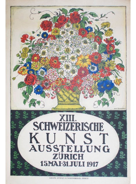 Henry-Claudius Forestier. Schweizerische Kunst Ausstellung Zürich. 1917.