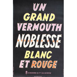 Eric Poncy. Vermouth Noblesse. 1957.