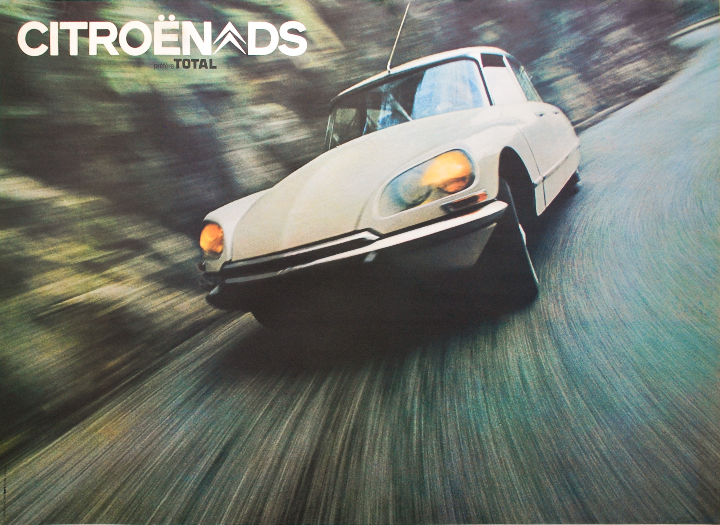 Advico Delpire. Citroën DS. 1965 - Posters We Love
