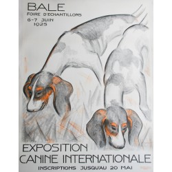 Ferdinand Schott. Exposition canine internationale, Bâle. 1925.