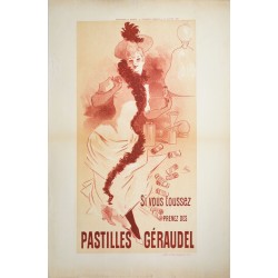 Pastilles Géraudel. Jules Chéret. 1891.