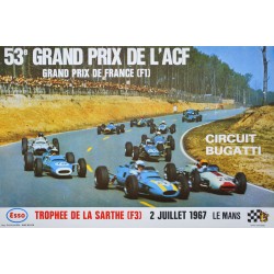 Delourmel. 53e Grand Prix de l'ACF, Grand Prix de France (ACF)., Le Mans. 1967.